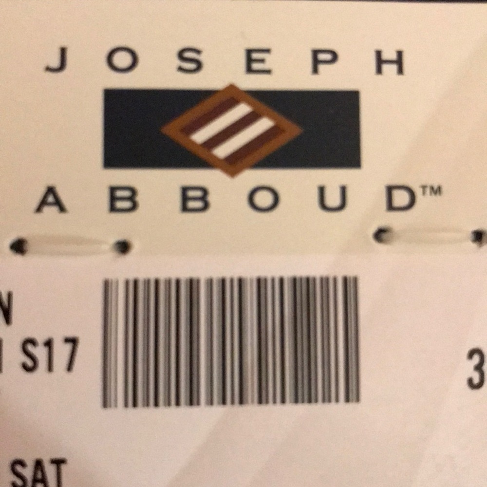 SOLD! NWT Joseph Abboud 36 x 30 Classic Fit Sateen - Picture 9 of 9